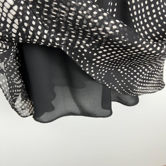 Thakoon Addition Womens Cosmic Open Back Dress Black Multi Silk Geometric size 4 - Picture 9 of 16